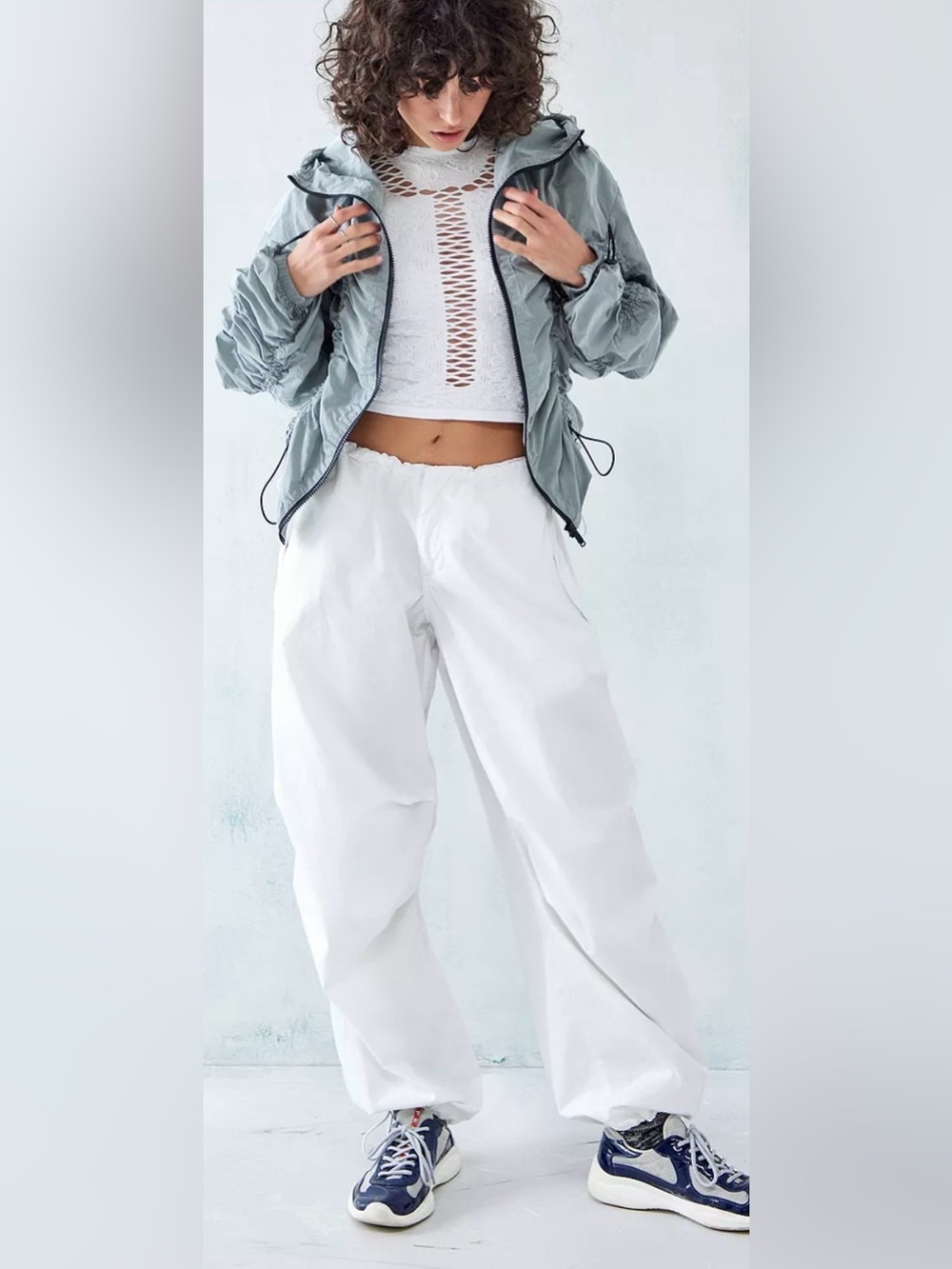 Urban Outfitters Y2K Baggy Tech Pants by iets frans. Size S. NWT
